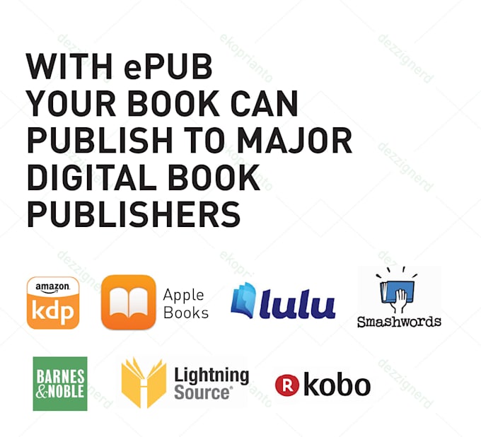 typesetting to epub, kindle and paperback digital publishing
