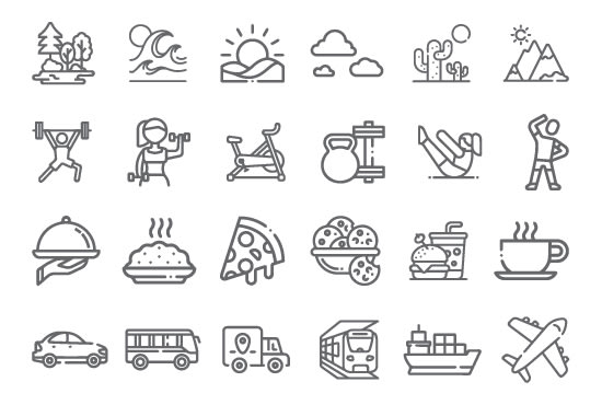 Draw any type of vector line art and icon design by Rezuan_rah | Fiverr