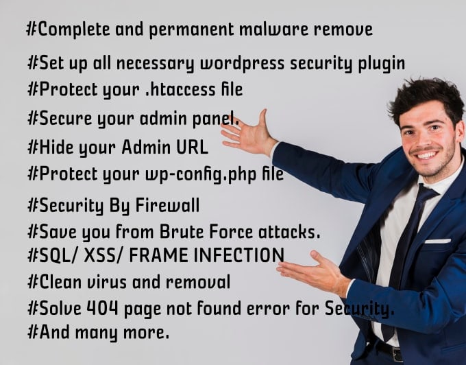 do malware removal and wordpress security updates