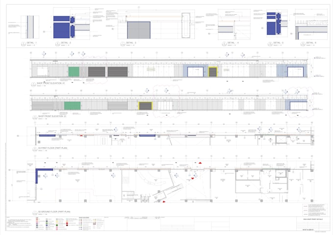 do architectural  detail design drawings and bim