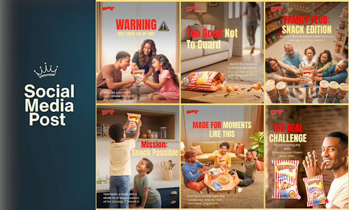 eye catching, scroll stopping social media design posts