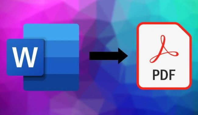 convert PDF to word or word to PDF