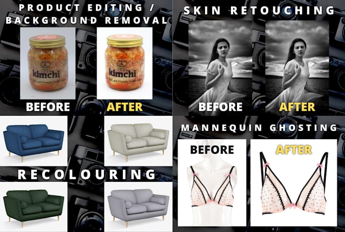 do any photoshop editing and retouching