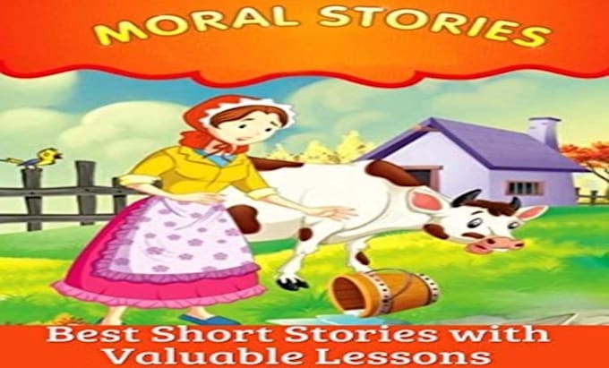 write moral, inspiring kids stories with sketches