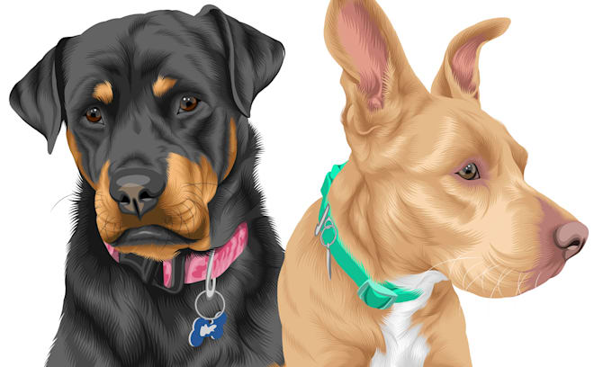 draw cartoon vector pet in 24 hours