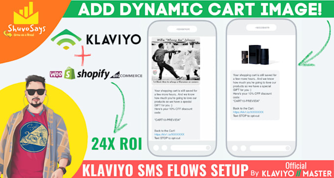 do powerful klaviyo SMS flows setup for your ecommerce store