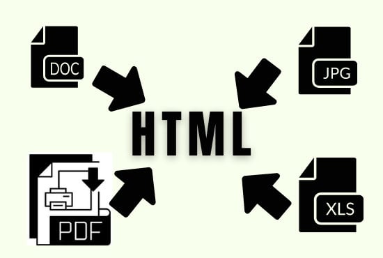 be converting documents to HTML