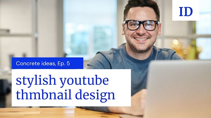 create stylish youtube thmbnail design