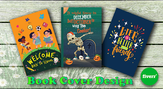 design a notebook, journal cover for amazon KDP, lulu, ingramspark