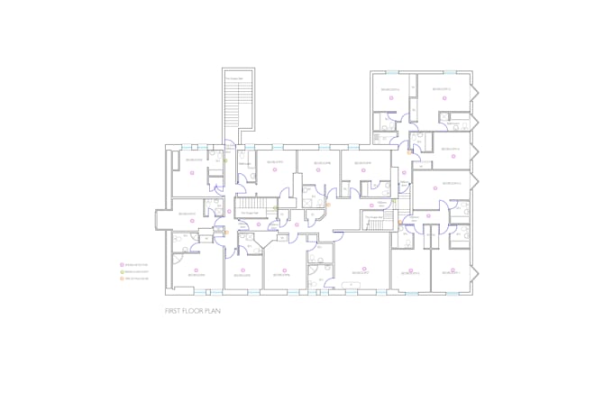 draw your architectural drawing in autocad