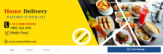 design social media banner,cover,post,creative ads