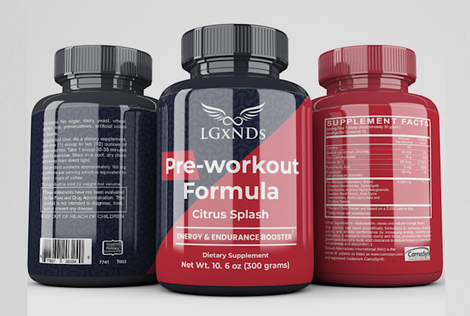 do supplement label design, bottle label design