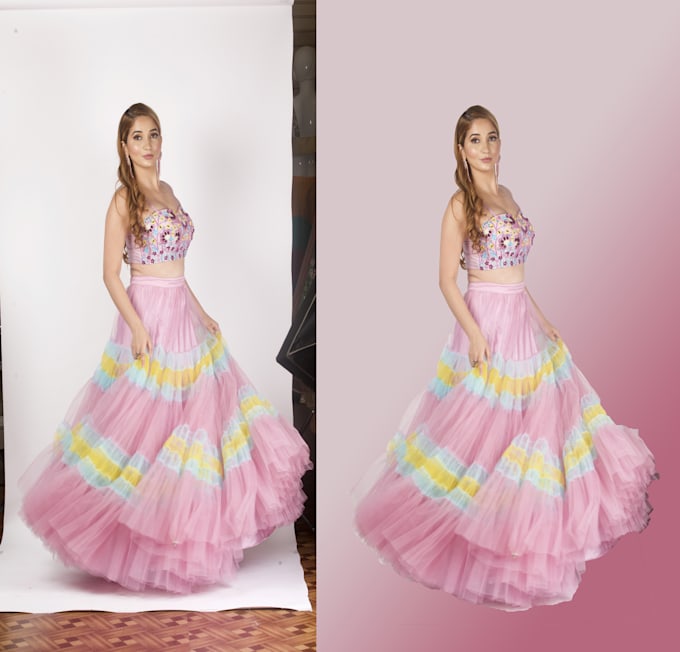 do professionals remove background