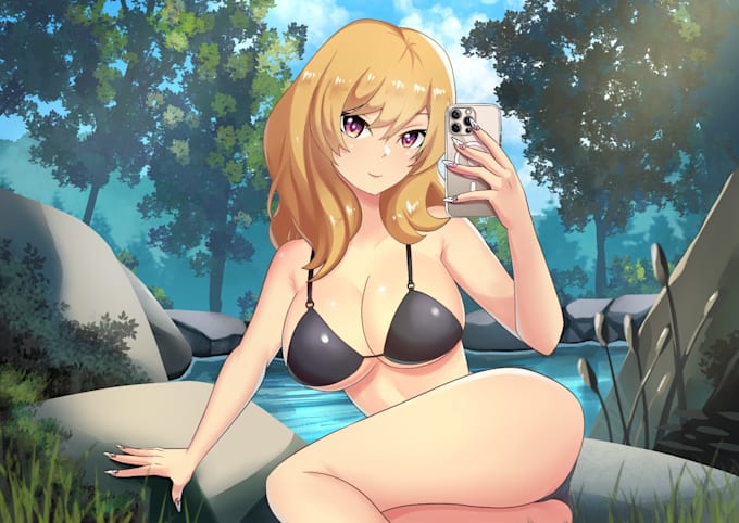 draw an nsfw or sfw anime or manga character