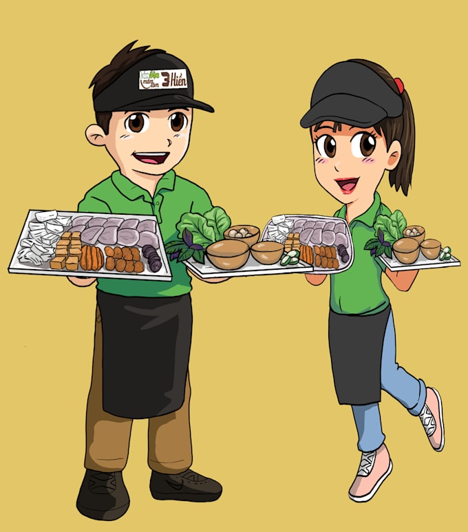 draw character in chibi style for you