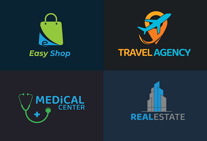 do unique modern minimalist business logo design
