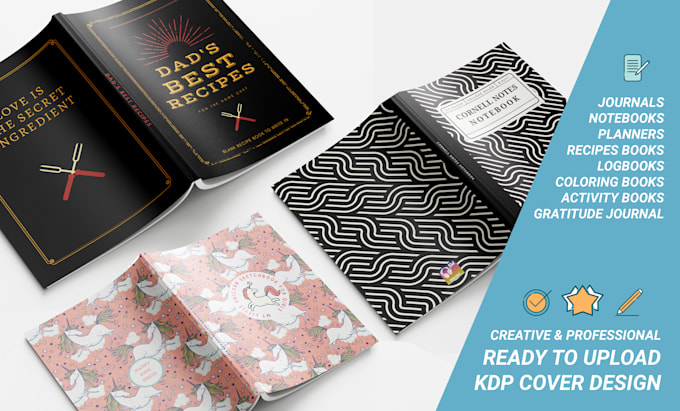 Make amazon kdp book cover design by Giorgiark | Fiverr
