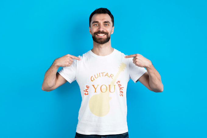 create flat unique custom t shirt logo designs