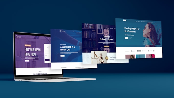 create a responsive SEO friendly wordpress website
