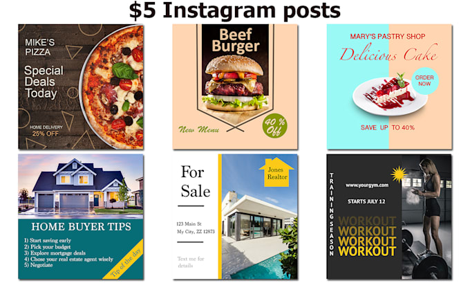 design beautiful colour coordinated instagram posts