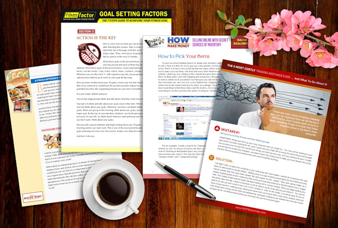 design professional PDF ebook interior