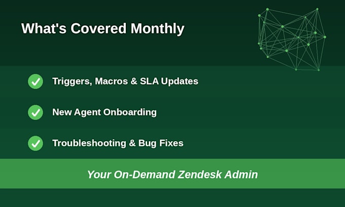 be your ongoing zendesk admin and support specialist