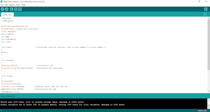 make you a program in arduino
