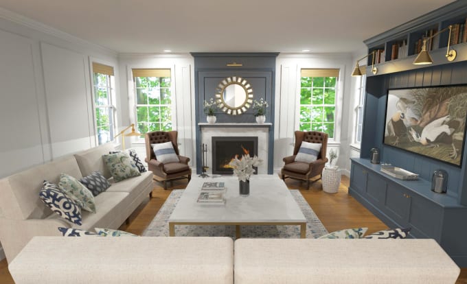 design an optimal floor plan with optional 3d and décor service