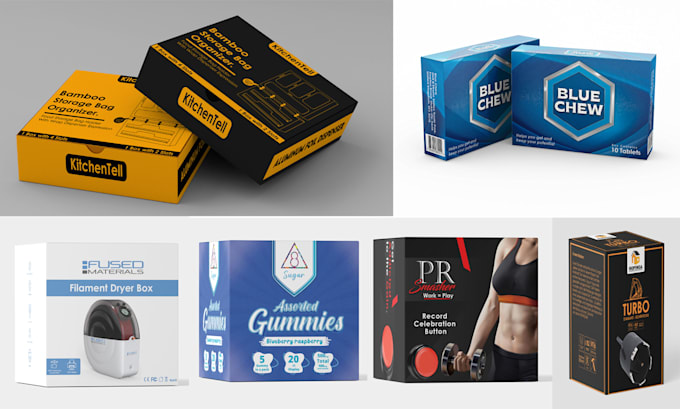 provide professional box packaging design services
