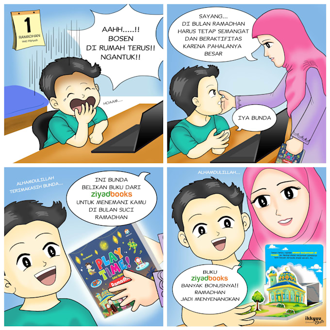 create comic strip in your style