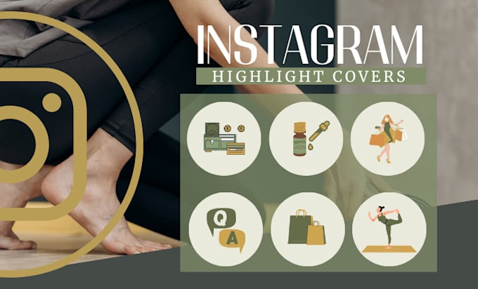 create professional instagram highlight covers