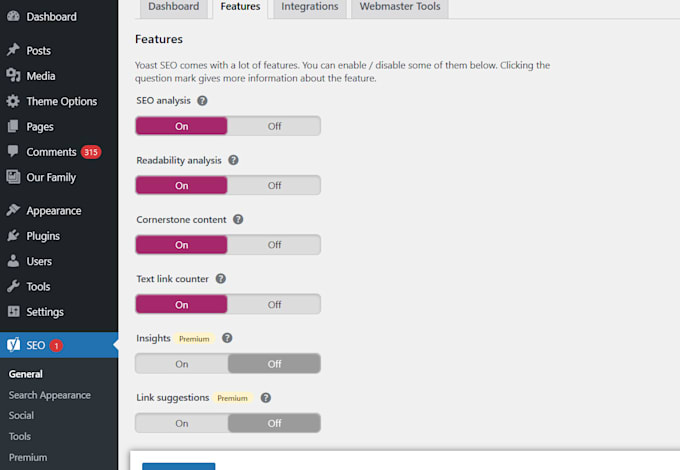 do complete onpage SEO for your wordpress website