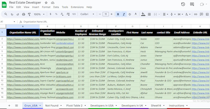 do data enrichment and data entry for you