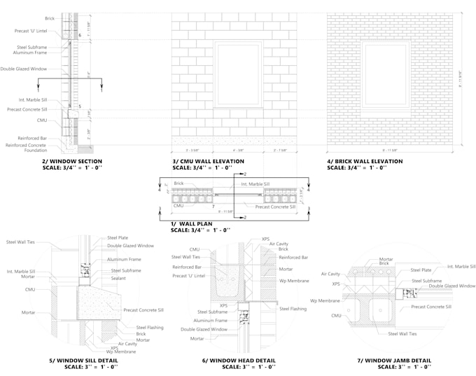 do technical, architectural detail drawings for you