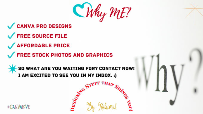 design unique and perfect graphics on canva