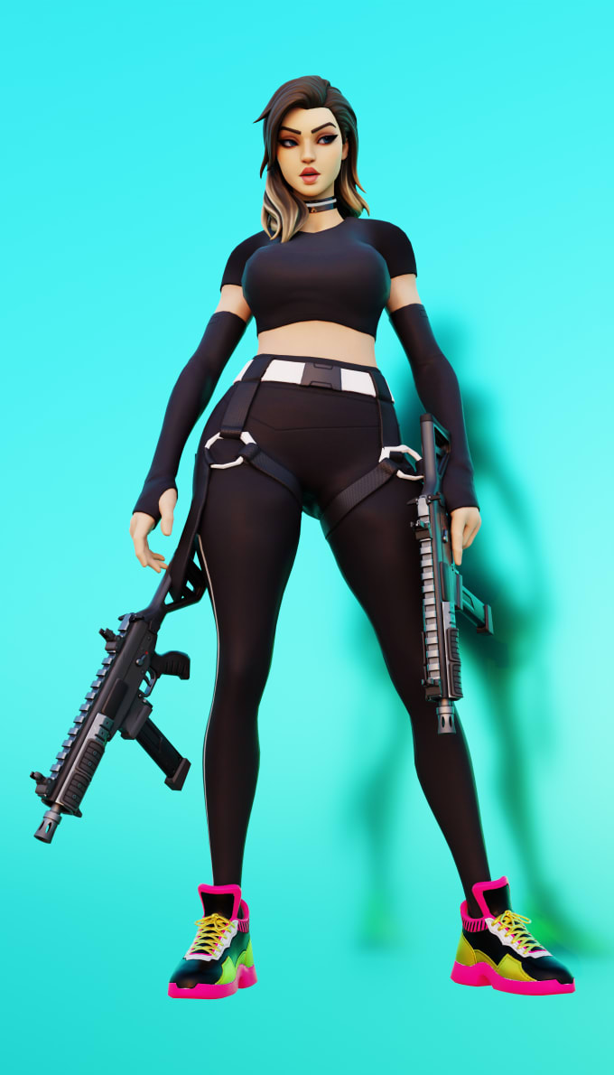 Create custom fortnite model by Dizayz Fiverr