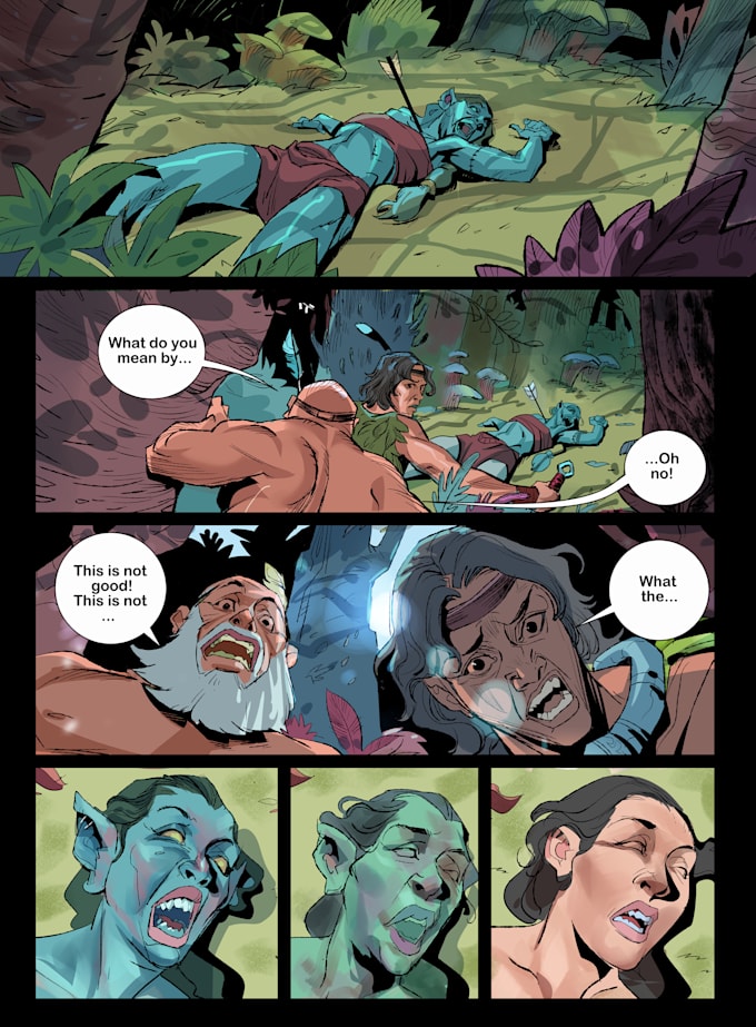 draw comic book and graphic novel