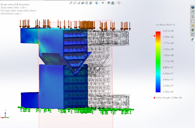 Do cfd and fea analysis projects on ansys and solidworks by Janithwee ...
