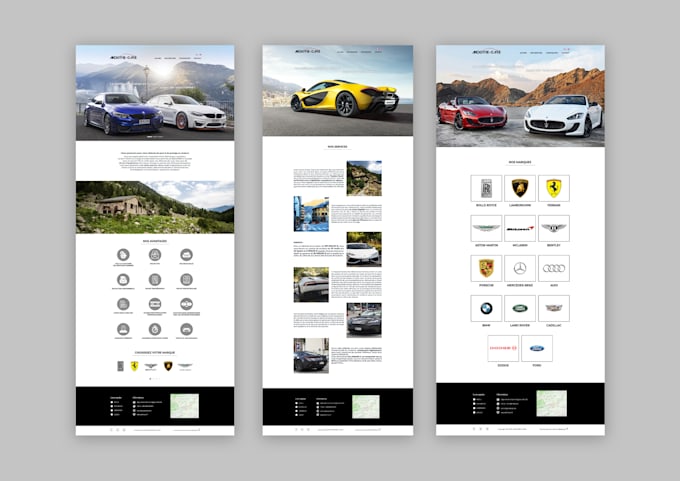 do PSD website design or web template by PSD