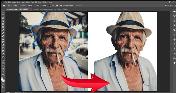 remove the background of 20 pics professionally and fastly