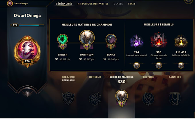 intend to up your account to level 30 on the lol