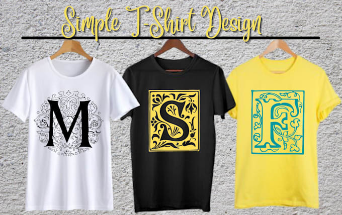 make simple t shirt design at low cost