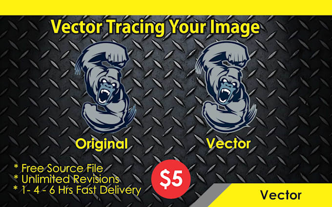 hand drawing to vector tracing