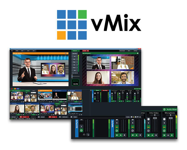 streaming support and configuration for vmix