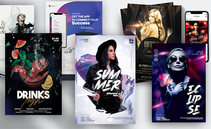 design flyers and posters
