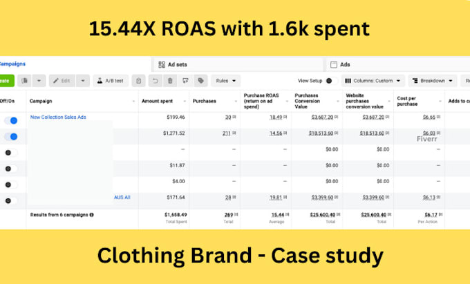 setup and manage your facebook ads campaign and your shopify fb ads