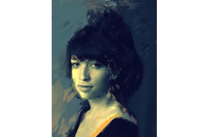 Paint your digital portrait by Lovetulips | Fiverr