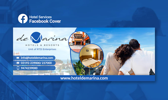 design a professional facebook cover and social media banner