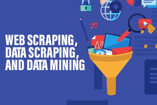do web scraping for your project