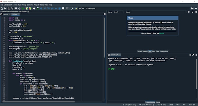 Code simple python projects, opencv image processing by Ujubuujubu | Fiverr